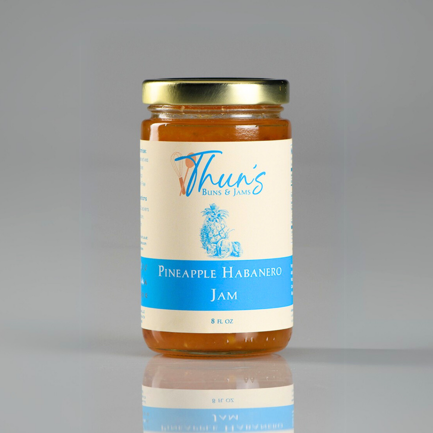 Thuns Buns and Jams Pineapple Habanero Jam Charcuterie Collection Shop Hand Made Small Batch Jams