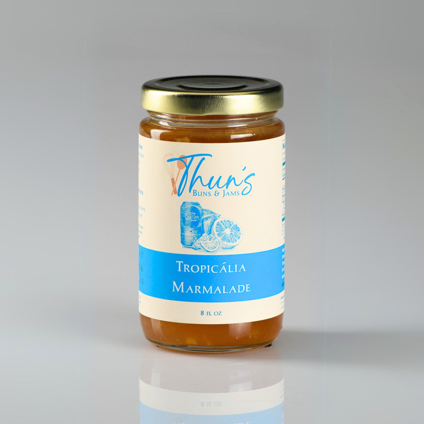 Thuns Buns and Jams Tropicalia Marmalade Signature Collection Shop Hand Made Small Batch Jams