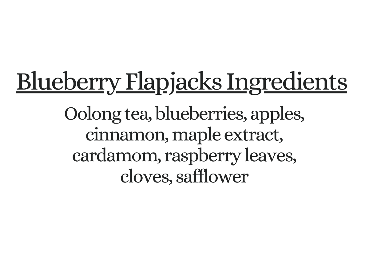 Blueberry Flapjacks Black Tea