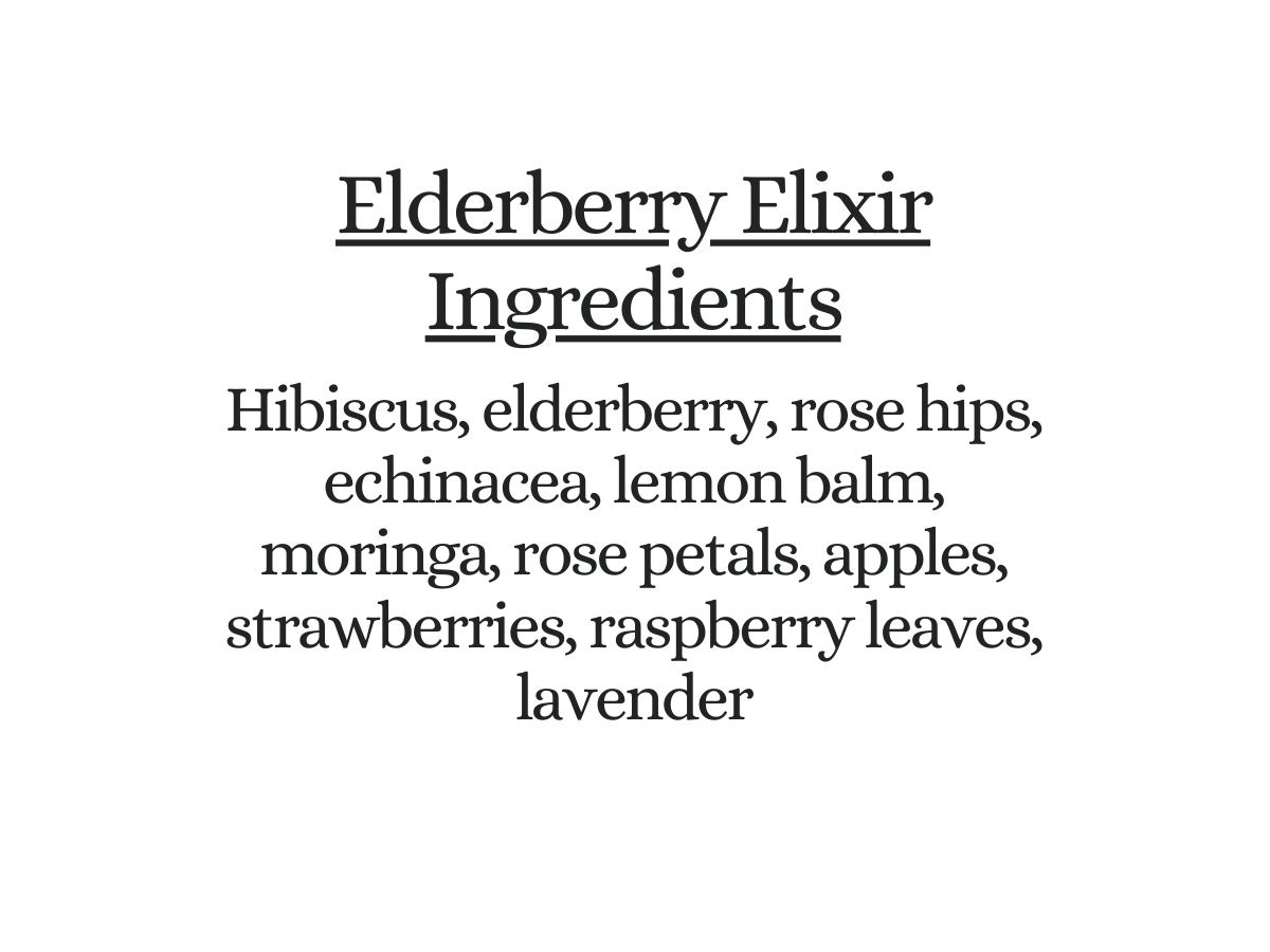 Elderberry Elixir Herbal Tea