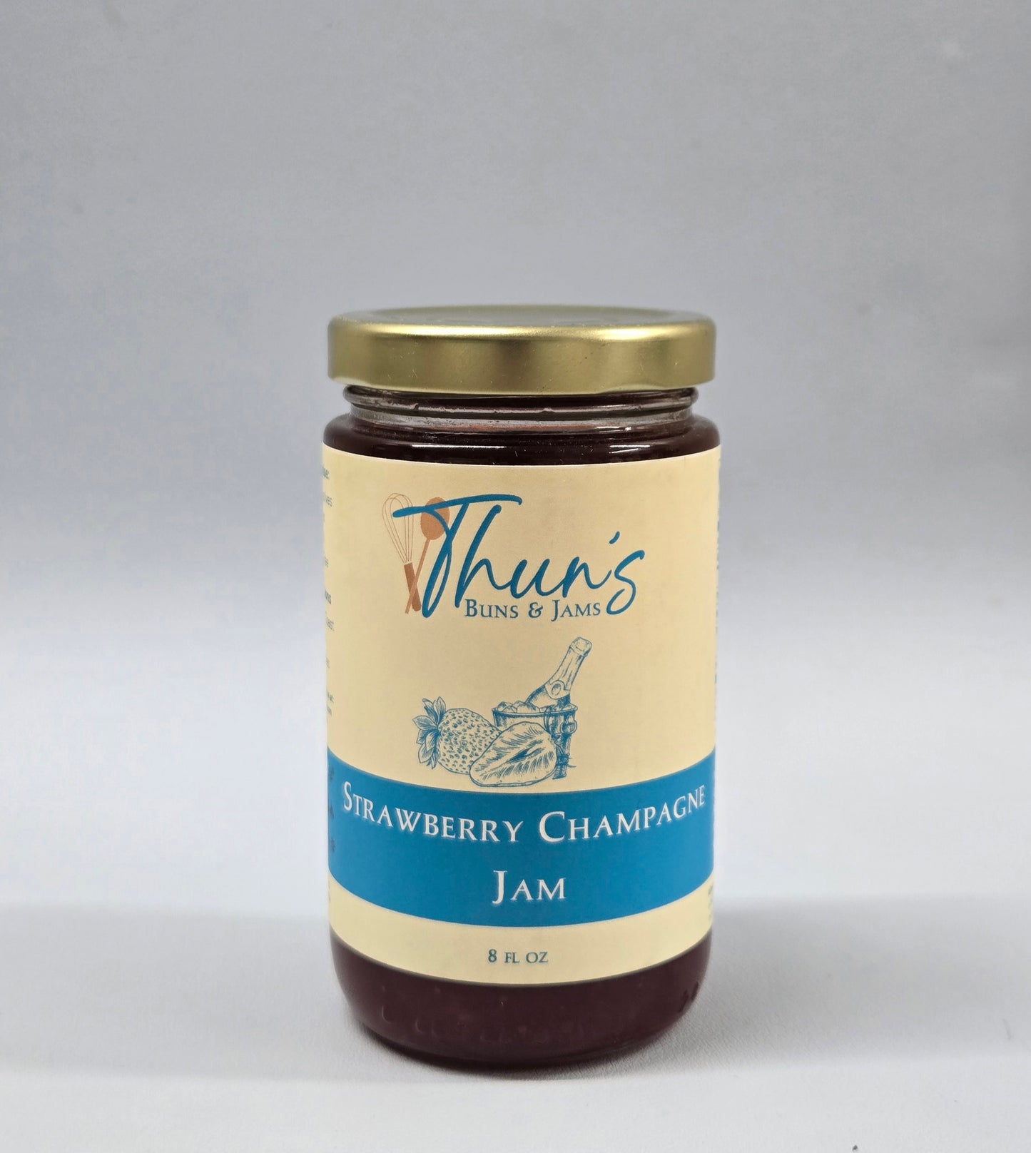 Strawberry Champagne Jam