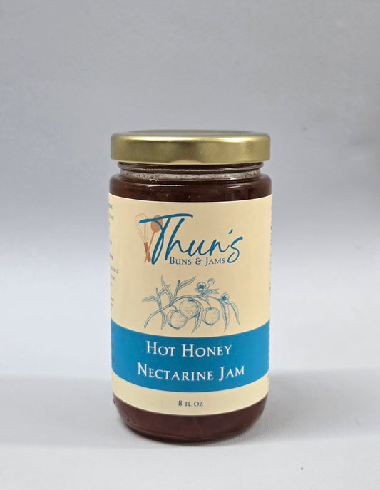 Hot Honey Nectarine Jam