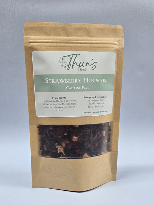 Strawberry Hibiscus Herbal Tea